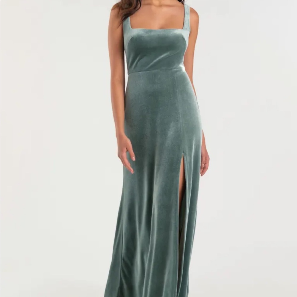 Jenny Yoo Mara Velvet Dress